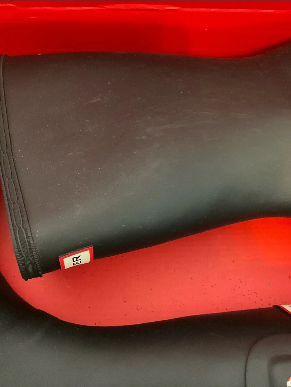 Hunter Black Short Rain Boots - Picture 8 of 10